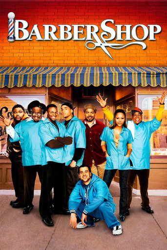 Poster for the movie "Barbershop"