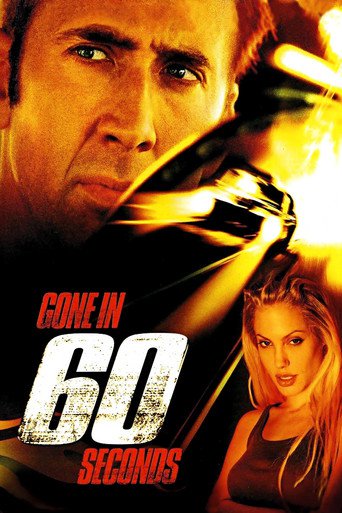 Poster for the movie "Gone In Sixty Seconds"