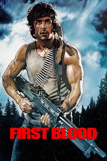 Poster for the movie "First Blood"