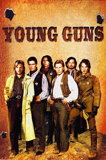 Poster for the movie "Young Guns"