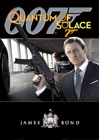 Poster for the movie "Quantum of Solace"