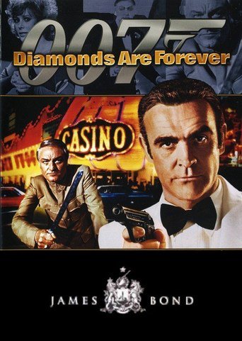 Poster for the movie "Diamonds Are Forever"