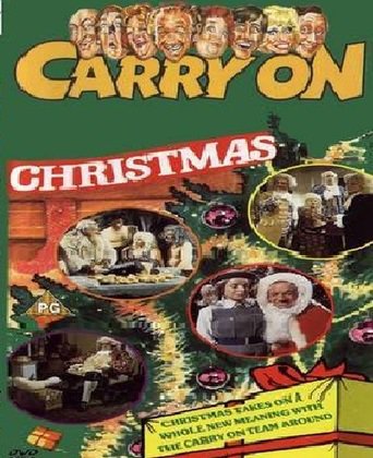 Poster for the movie "Carry on Christmas"