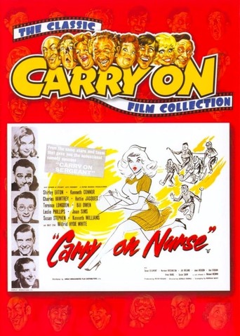 Poster for the movie "Carry On Nurse"