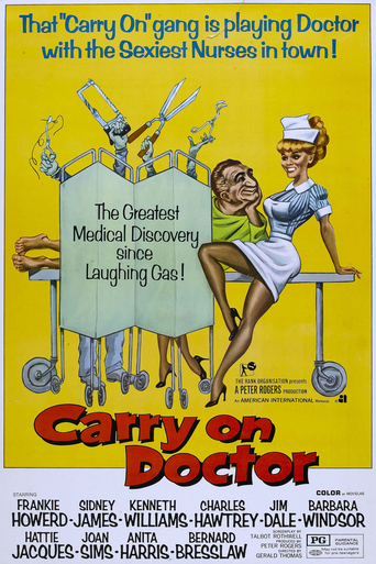 Poster for the movie "Carry On Doctor"