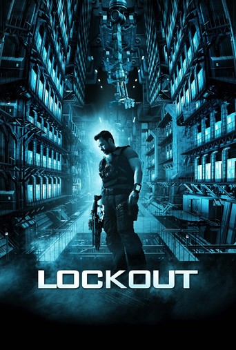 Poster for the movie "Lockout"